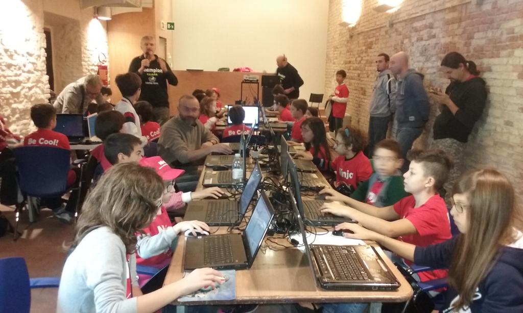 CoderdojoAncona's tweet image. Coderdojo Ancona al #festival #Cinematica
