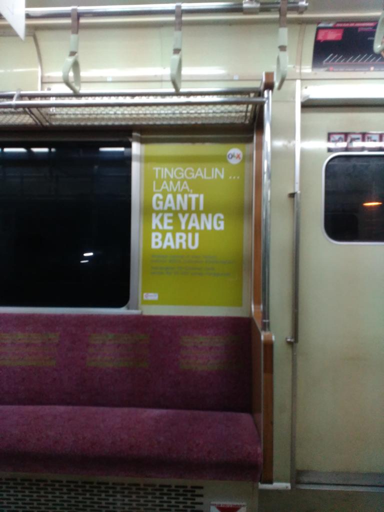 r_apriansyah's tweet photo. Tinggalin Yang Lama, Ganti Ke Yang Baru @OLX_Indonesia #GerbongOLX https://t.co/1u2gSM76rT