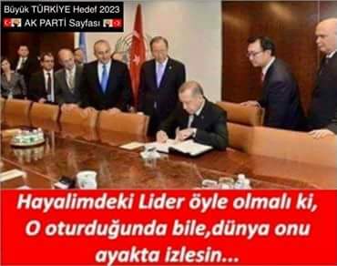 enginyaman1979's tweet photo. Hayalimdeki Lider Öyle Olmali Ki O Oturduğunda Bile Dünya Onu Ayakta İzlesin.....

#HaydiBismillah https://t.co/vYjH541JPp