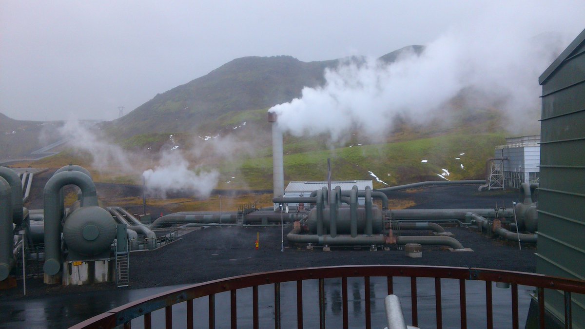 ScienceDma's tweet photo. Day 2:  visits to the Aurora Centre in Reykjavik and geothermal power plant at Hellisheidi... https://t.co/NQ8veeFUwl