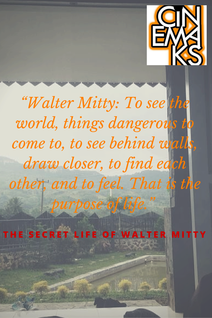 sinemaKSunpad's tweet photo. Sekian review film malam ini, dan ini kutipan yang menggugah di The Secret Life of Walter Mitty. Ditunggu komennya:) https://t.co/tq0Nzi2r6z