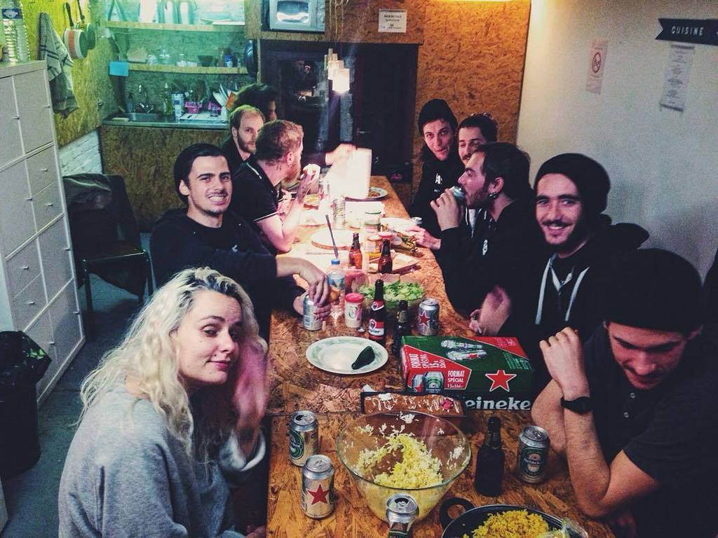 daggerspunk's tweet photo. We had great time yesterday in Lille with #cocainepiss &amp; #waitc Thanks to @eastrainrec for the warm welcome! #dagge… https://t.co/fNRtlNm89L
