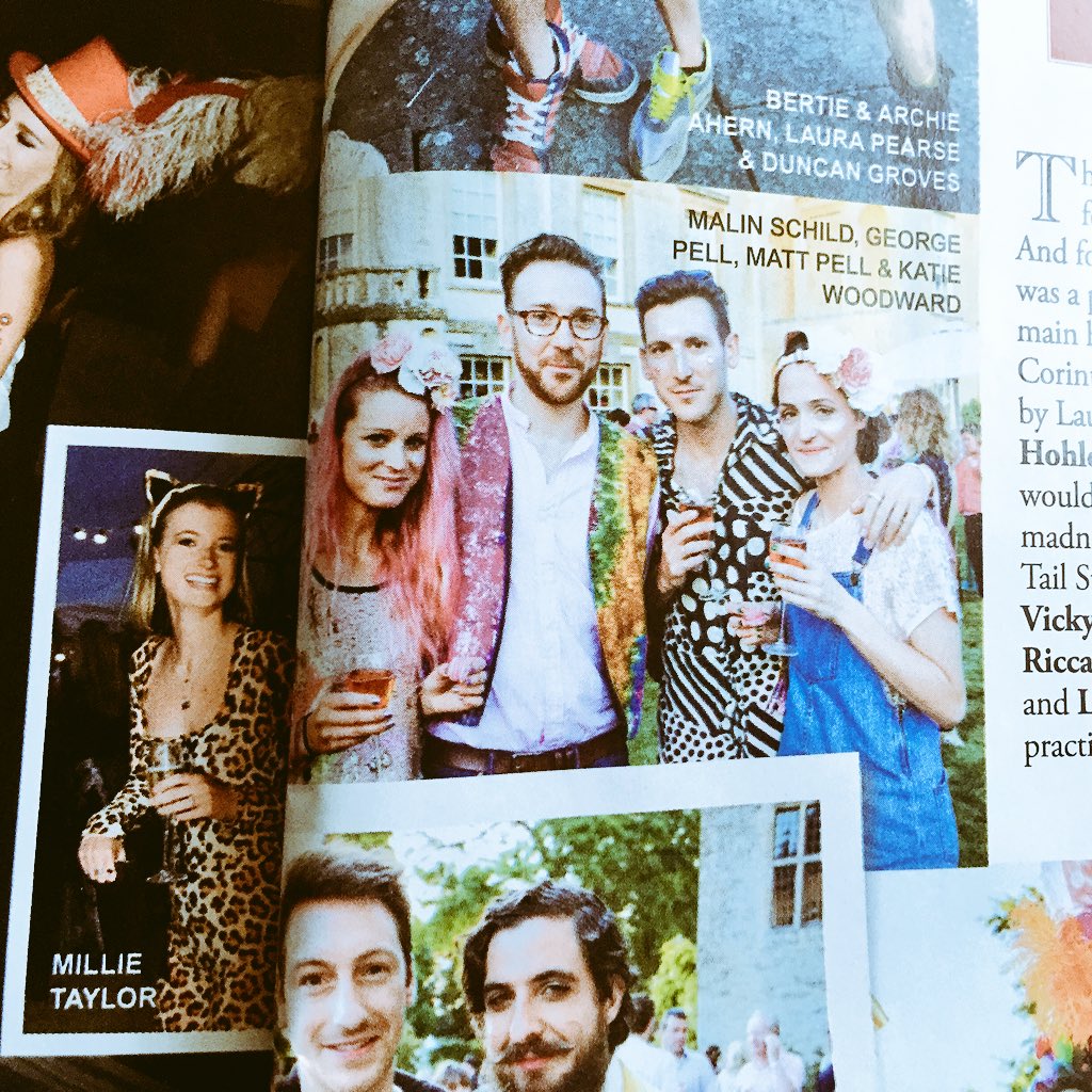 Thanks for the the feature <a href="/TatlerUK/">TatlerUK</a> Bystander for our @ChampagneLPUK Pink Party at <a href="/WildernessHQ/">Wilderness</a> 2015