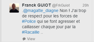 kalliblepharos's tweet image. Olala attention à la #Racaille #Immigrée #Dangereuse !11!!1!!!!11!!!!1!1!!!