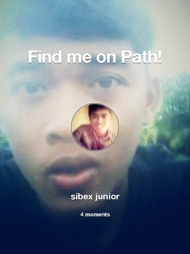 BagusNurli's tweet photo. Find me on #Path now! Go to: https://t.co/JGNZODDn0x! #thepersonalnetwork https://t.co/7HYDDCn2kn