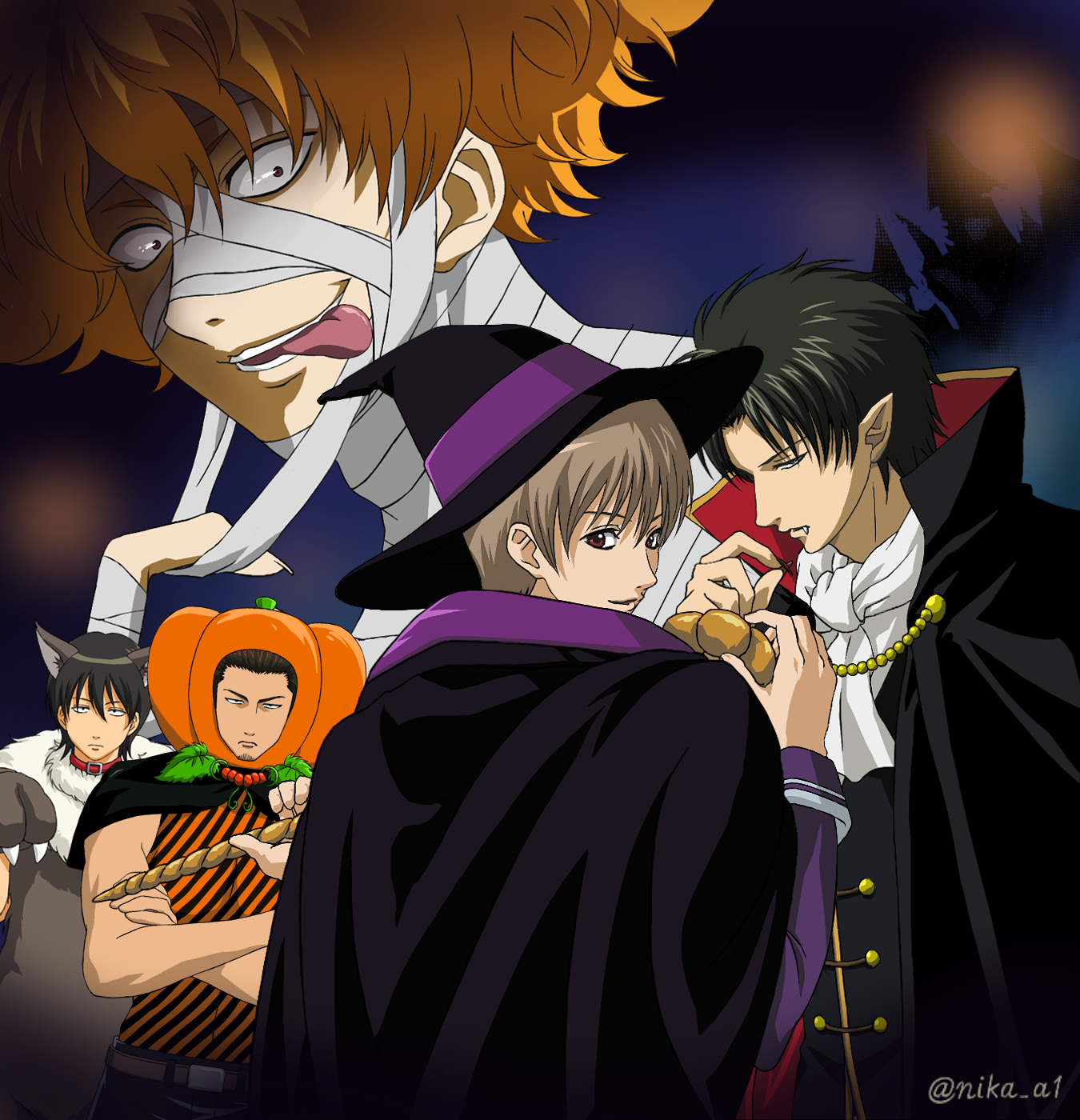 A3 ピンナップポスター 18年 King Of Prism Young ルイ 一条シン 付録 土方十四郎 如月ルヰ 沖田総悟 真選組 銀魂 22正規激安 銀魂