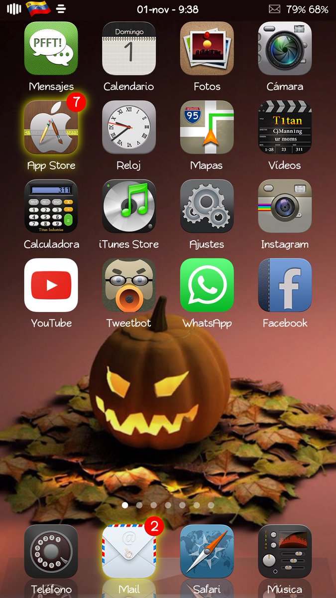 SoloiPhone's tweet photo. #FelizDomingo #Halloween #showyourspringboard https://t.co/ylnc889C7W