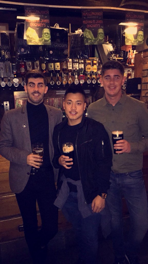 AaronDillon1's tweet photo. Good little weekend in Ireland 🍀 https://t.co/NqKsIvZJ1k