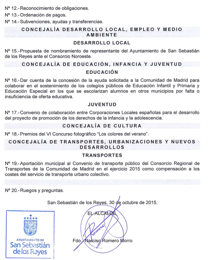 NarcisoSanse's tweet photo. Abierta a toda la ciudadanía de #Sanse, este martes 3 de noviembre, #PreJunta Gobierno con los siguientes temas https://t.co/09gvUhIwX5