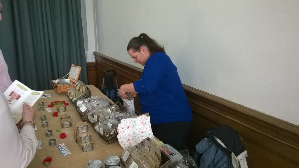 HSTherapies's tweet photo. Busy selling our herbal teas @the_rhs https://t.co/DJhX0v4IW4