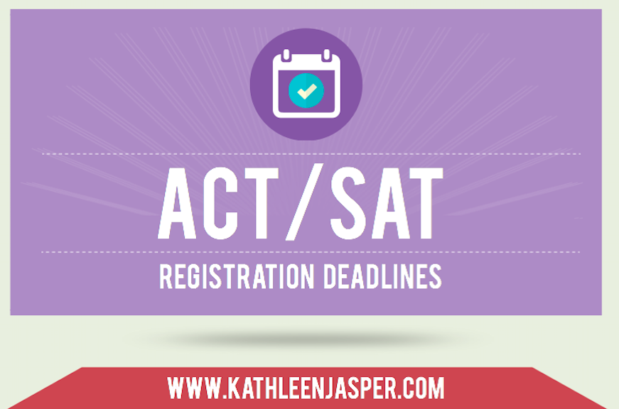 Important ACT/SAT registration deadlines on the blog today. #collegeprep #ACT bit.ly/1GGdEkv