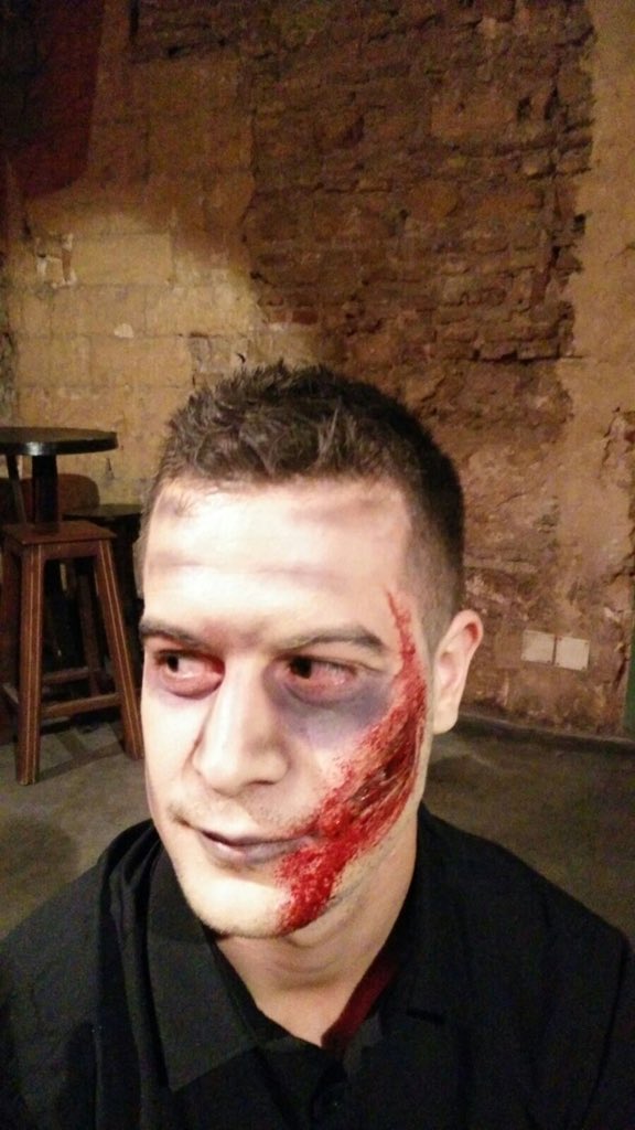 Ayer tuvimos a 1gran artista maquillando al personal!!! 
<a href="/gemitafs/">Gema Fernandez</a> 607416328
Una muestra de sus trabajos de ayer!!