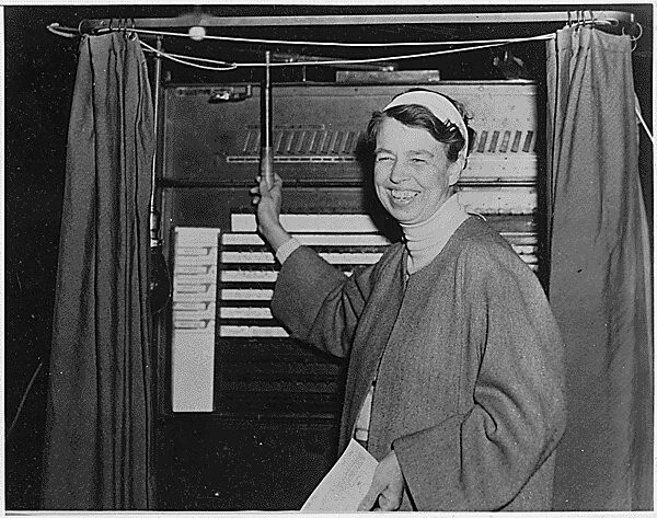 FDRLibrary's tweet image. .@IkeLibrary @TrumanLibrary @nypl Mrs. R. knows we own November in Roosevelt land #4terms @Mets #LGM