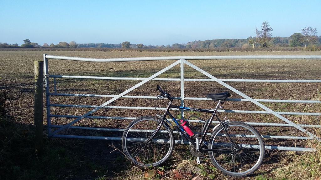 Just cycled 16.2 miles on this beauty in the beautiful #LeicestershireCountryside  What a great day