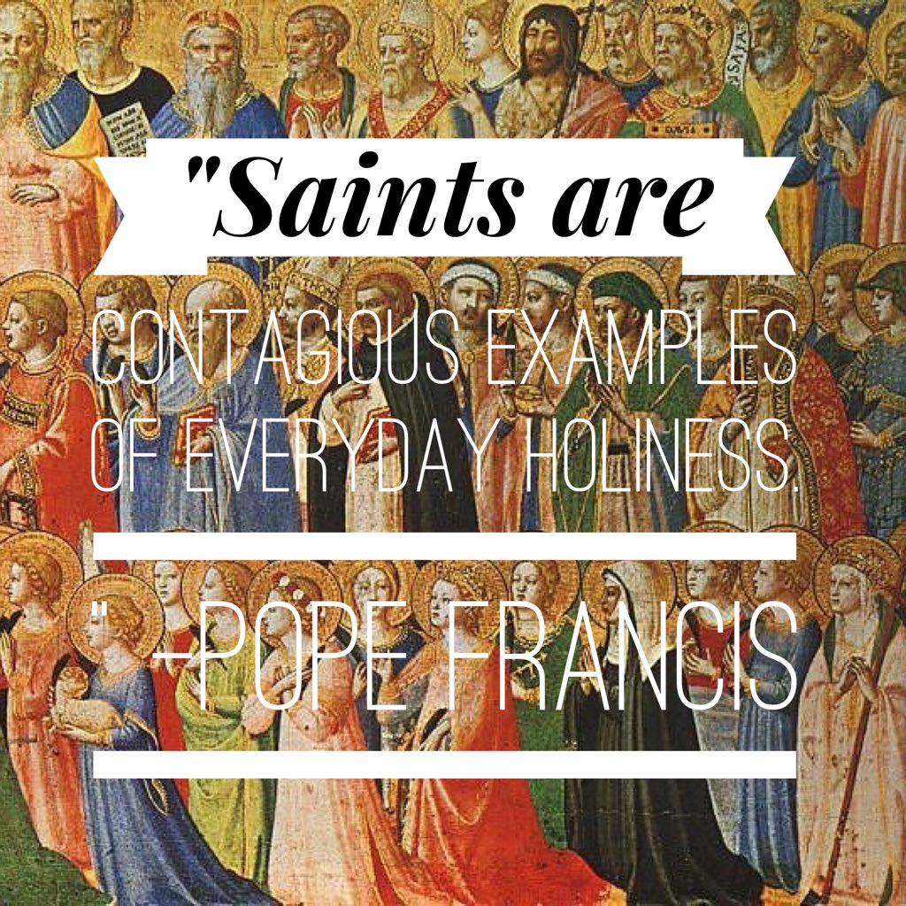 ADWYoungAdults's tweet photo. Happy #AllSaintsDay! Be contagious! https://t.co/N3H7Auvtlm