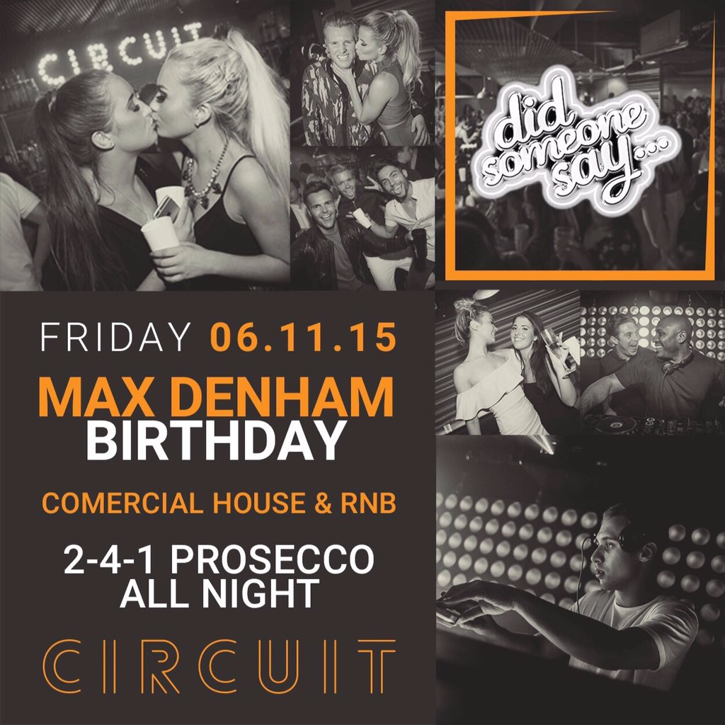 aaronburgessayy's tweet photo. What a weekend👌 next week @DSSNights host @MaxDenham birthdays Friday @CircuitEssex ! Then onto @voltclub_ Saturday https://t.co/kaP58TdHkh
