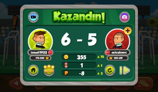 Online Kafa Topu oyunu ile ligde şampiyonluk için mücadele ediyorum! Sen de katıl ► onlinekafatopu.com #kafatop