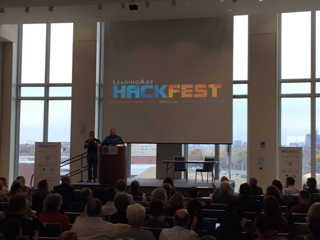 mtgsrmybiz's tweet photo. Tick tock....HackFest presentation time. #agehack #LeadingAge15 https://t.co/JeGy36UuaO