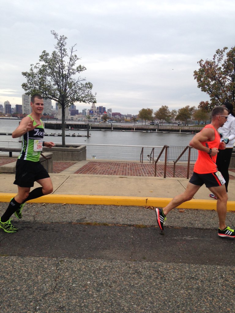 HaddonRunCo's tweet photo. Nice work @MikeRuns4HRR . Looking strong! #runthebridge10k https://t.co/FnHDerRjIN