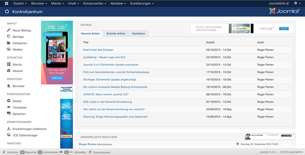 joomlainfo1's tweet photo. Siehts im #Joomla Backend schon bald so aus?
https://t.co/ZneQypBzz5 #jcommerce https://t.co/83gM3YUPaP