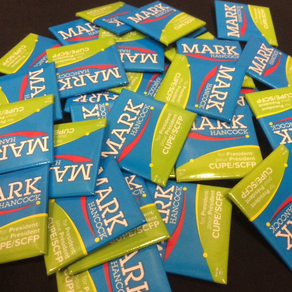carlosia's tweet photo. Just got to #CUPE2015 convention. This is going to be a good one. #Mark4President https://t.co/bcmlu68lDq