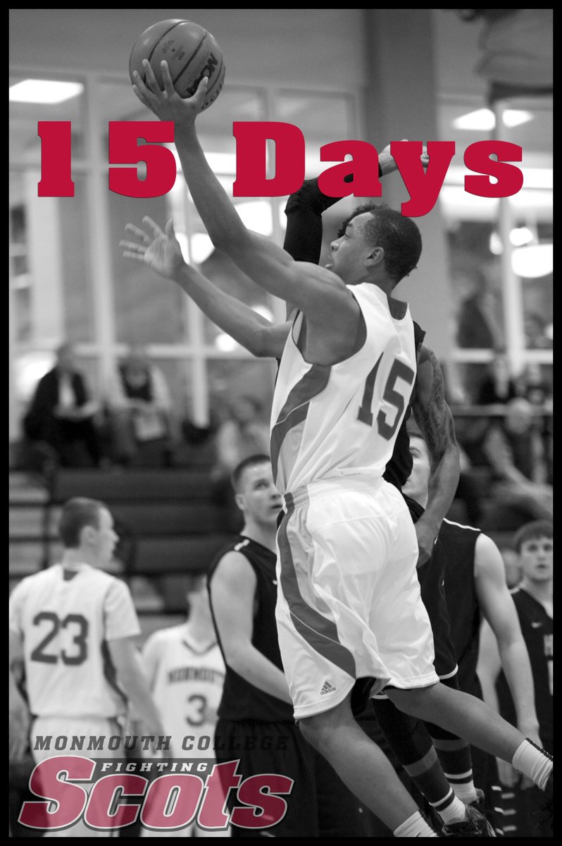 ScotsMHoops's tweet photo. Let the #CountDownToTipOff begin! Fifteen. #RollScots #TheJourney https://t.co/StWustrWsV