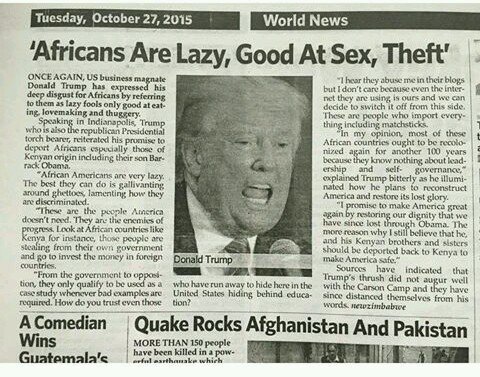 _iamkip's tweet photo. @kot this man @realDonaldTrump  might be a billionaire for all i care but he talks like a fool https://t.co/nYLxFRv2Ea