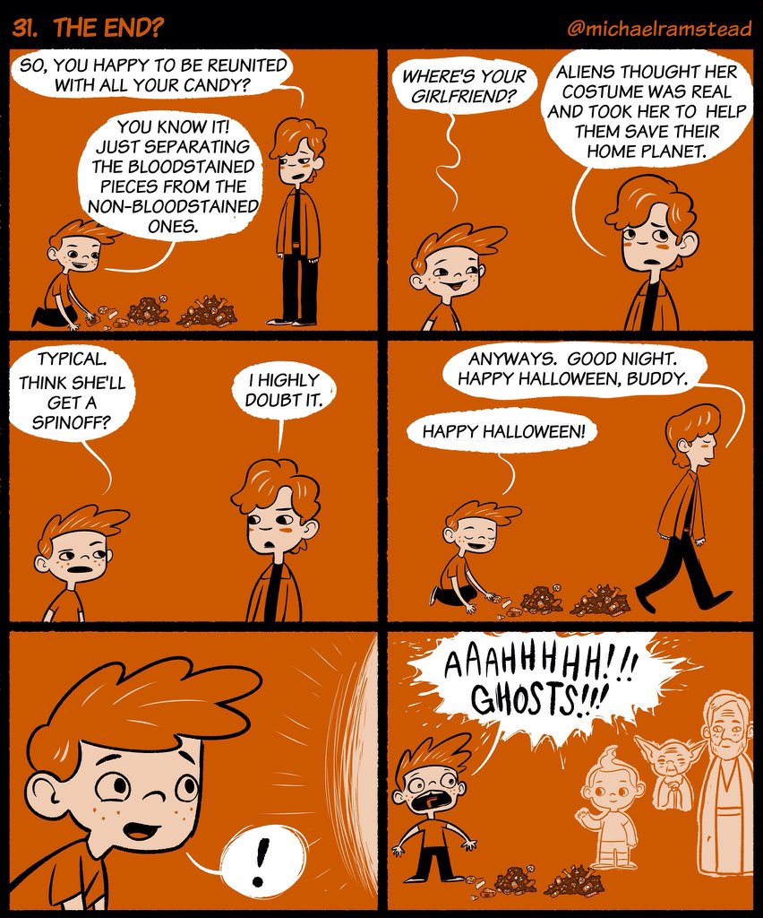 Happy Halloween! Comic 31! Hope you all enjoyed these! 