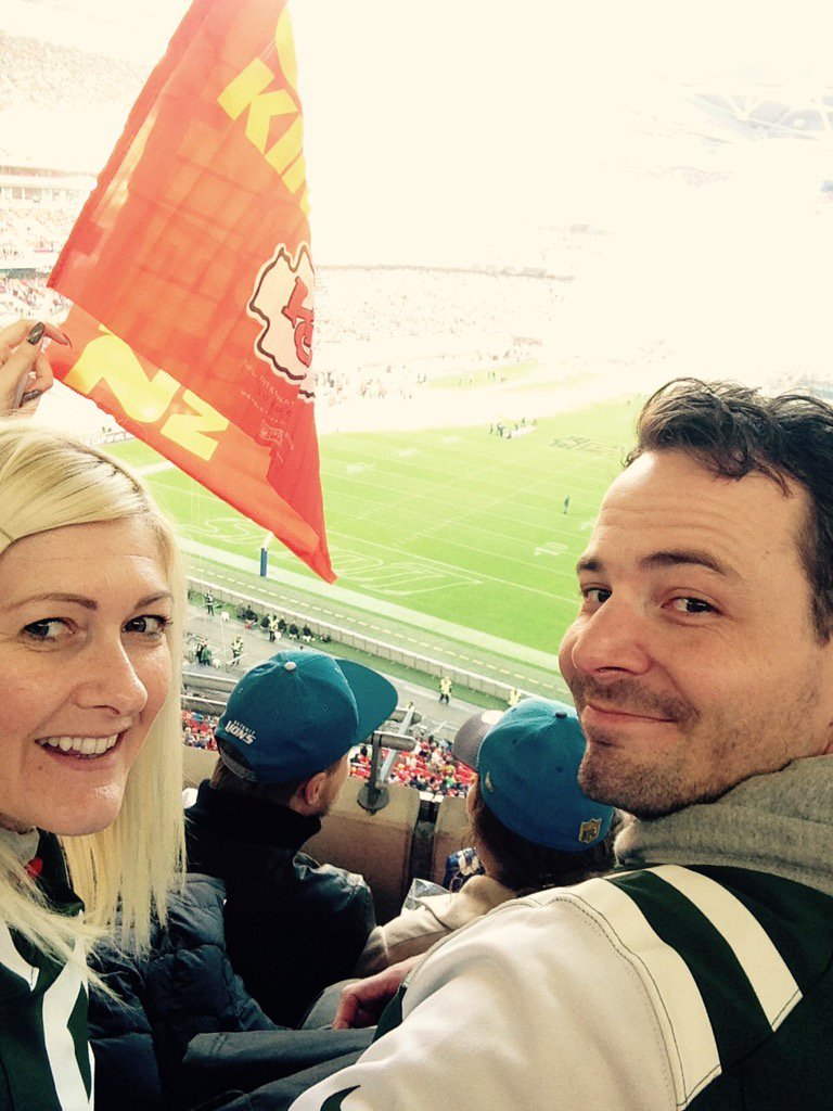 MaryDuncombe's tweet photo. #nfluk #Lions for a day! https://t.co/OHTKIutIX6