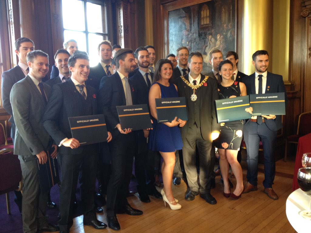 echcharity's tweet photo. "Officially Amazing" The Lord Provost presents @TCGGWRM37 with their World Records #CG37 https://t.co/U8aEIZUoLV