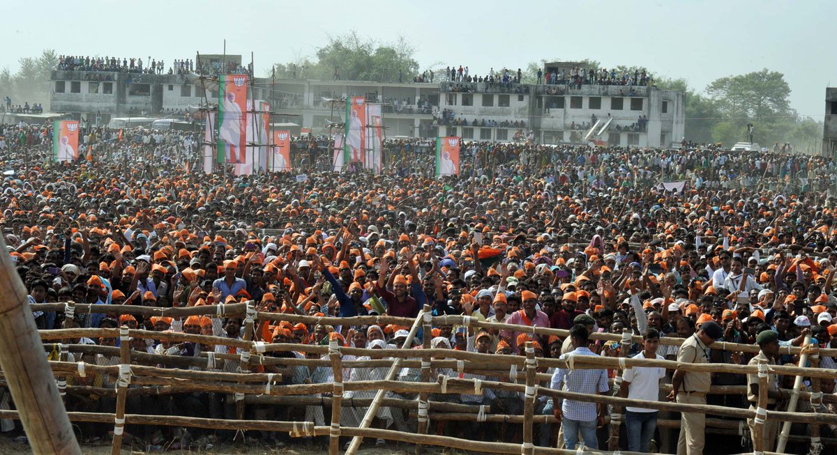 narendramodi's tweet photo. कटिहार, मधुबनी और मधेपुरा की रैलियों के कुछ दृश्य https://t.co/mduU47SONw https://t.co/auic7kkR53