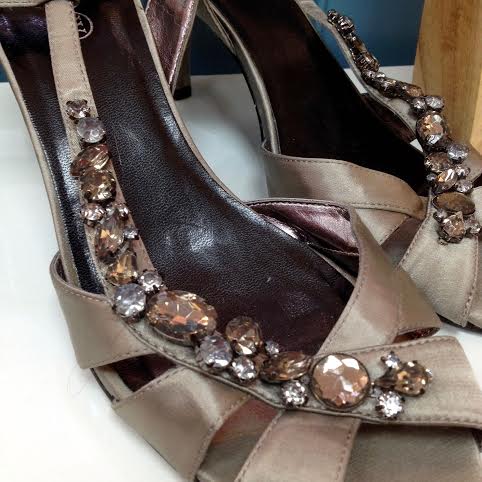 Our volunteers have hand knitted great quality scarves. We also have a large range of fine quality shoes and boots.