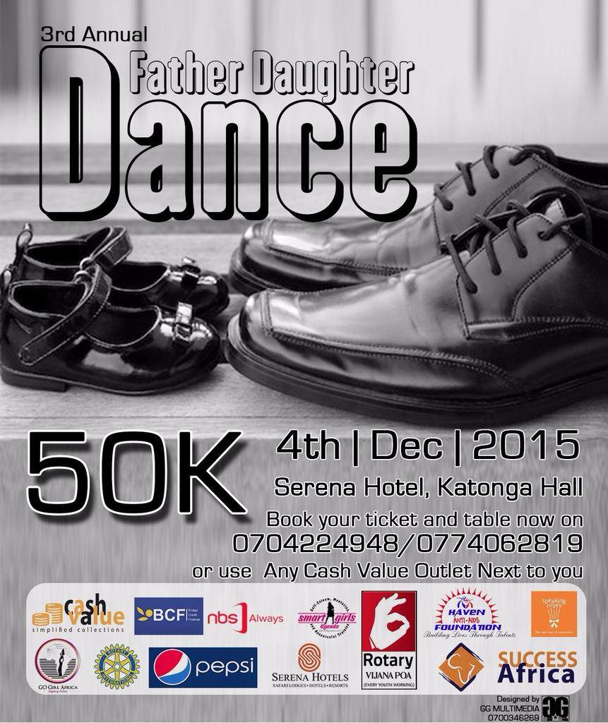 jamila_mayanja's tweet photo. Make sure not to miss the father daughter dance #FDD2015 at @serenahotels on #4thDec @FDDanceUG @nbstv https://t.co/I98Wz2nz2w