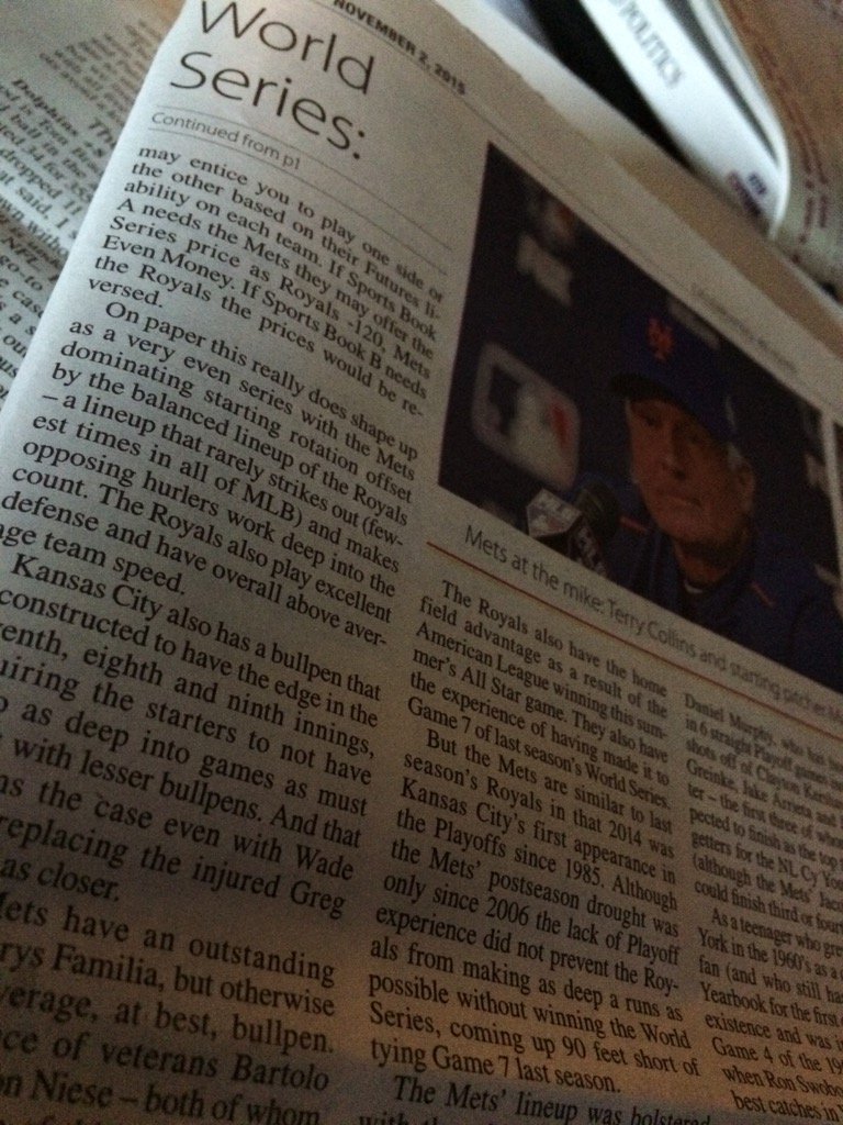 SportSXMichelle's tweet photo. Want the full run down on the #WorldSeries from a betting perspective - read Andy Iskoe's piece in @GamingTodayNews https://t.co/ZsFB8ta9vD