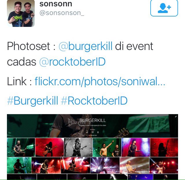 rocktoberID's tweet photo. Keren bgt liat posting foto" kemeriahan #rocktoberID kemarin. Juara! #begundal #serigalamilitia #ntrlzr https://t.co/g9vhNDKGVS
