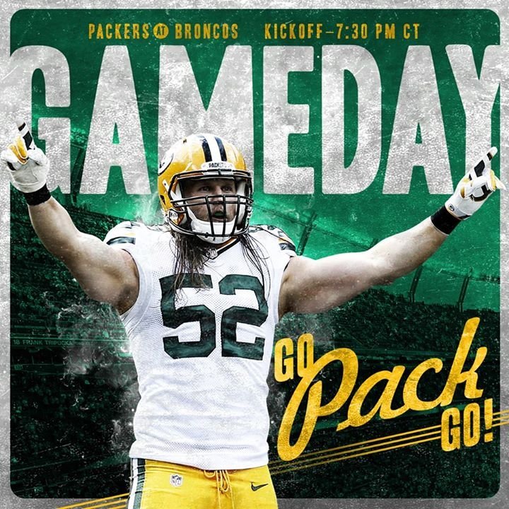 kleva72's tweet photo. #GoPackGo #UndefeatedBattle@MileHigh #GetEmClay!!! https://t.co/LYjaskdybb