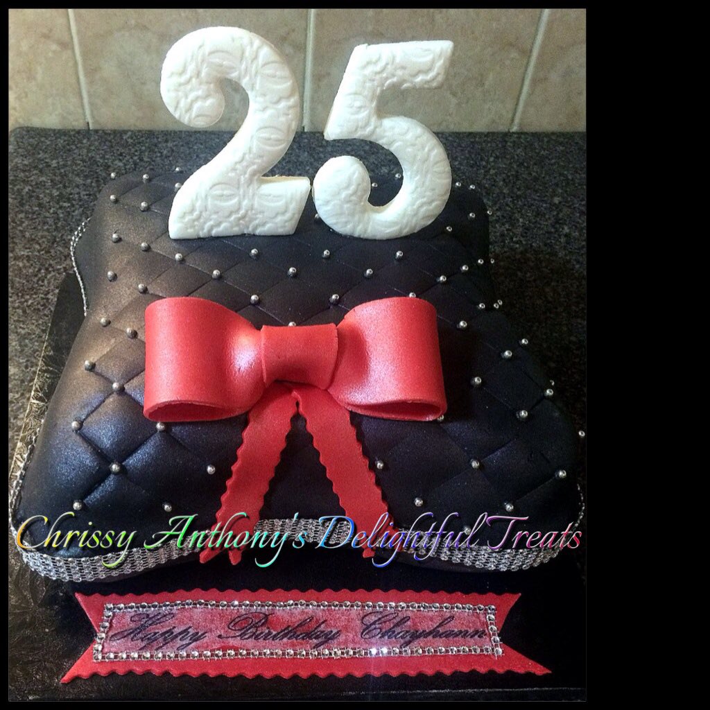 Pillow Shaped Birthday Cake            For All Orders/Inquires Please Email treats.chrissyanythonys@gmail.com