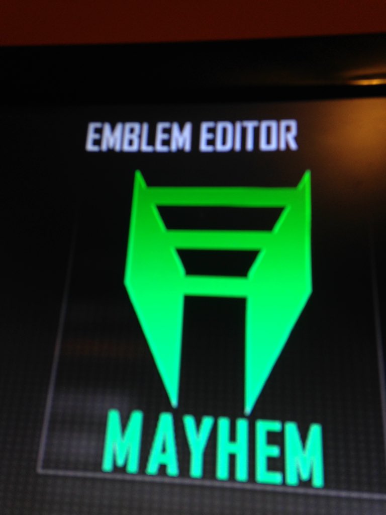 Mayhem_IA's tweet photo. @Vost_Empire Emblem Luck? https://t.co/6QvcKjOBUE