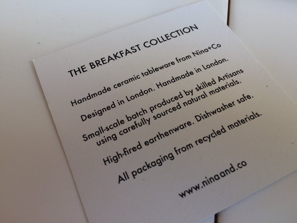 summermughrabi's tweet photo. Exciting Sunday delivery! #thebreakfastcollection #ceramics @ninaandcodesign #butterdish #sustainable #handmade https://t.co/8soAZtCFYe