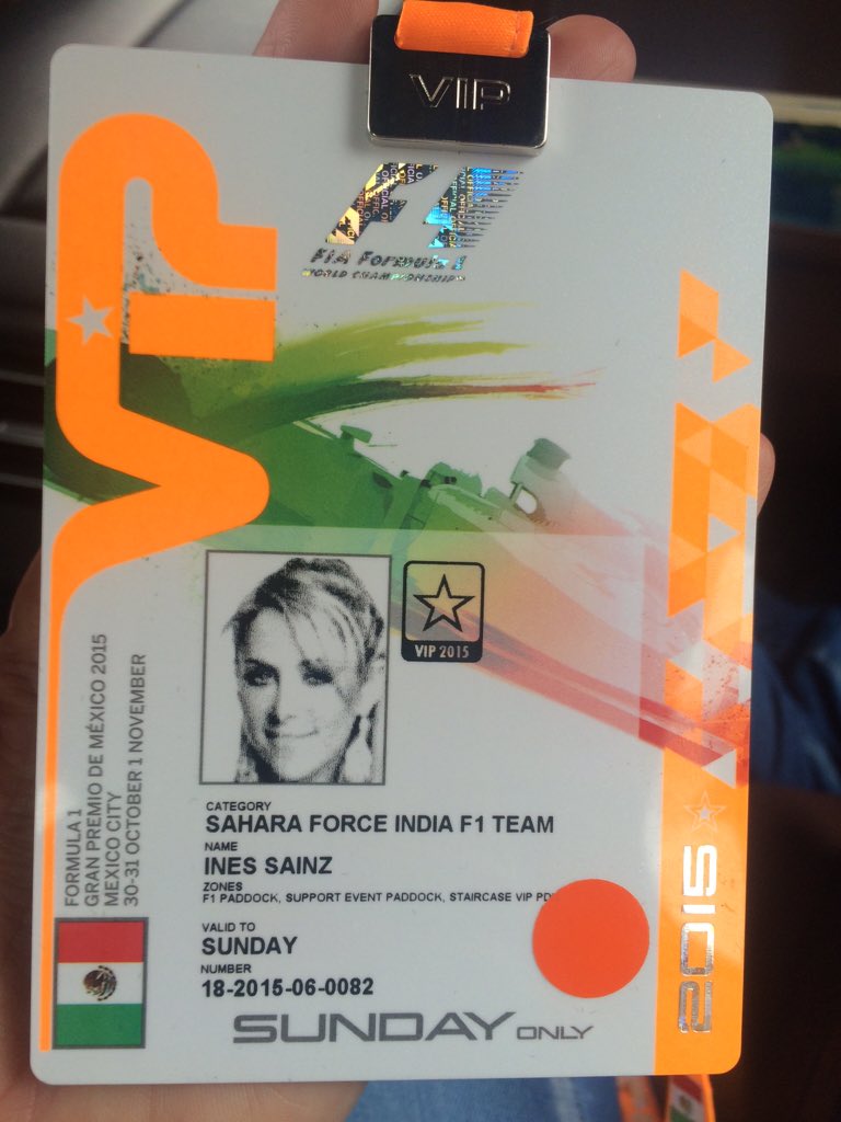 Que emoción!!! Ya camino a la F1 👏👏👍 todo el éxito del Mundo a <a href="/SChecoPerez/">Sergio Pérez</a> 🏆🏁