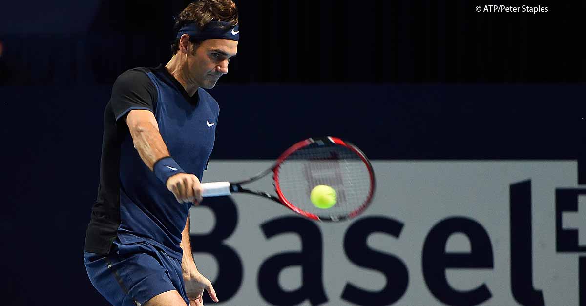 atptour's tweet image. Victory for @rogerfederer. Swiss denies #Nadal 63 57 63 for 7th @_Swiss_Indoors crown. Read: bit.ly/20kOYVc