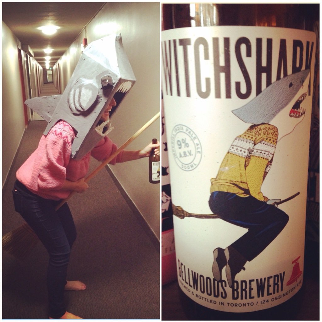kimmmber9's tweet photo. Happy Halloween! #witchshark #wizardwolf https://t.co/dxZ6XHwk5x