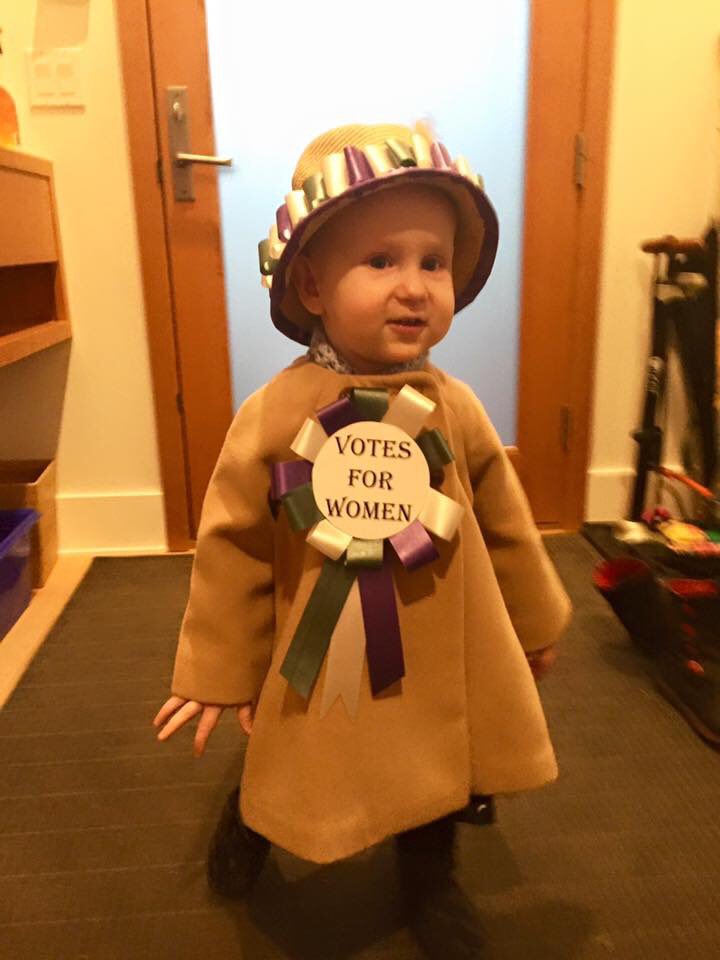 child suffragette costume