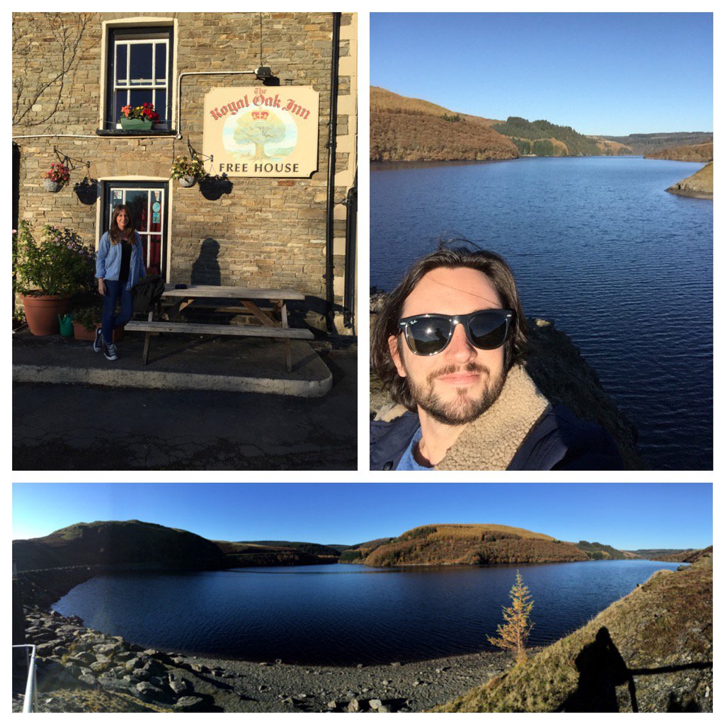 Beautiful day, llyn Brianne, Wales 🍁🍂❤️