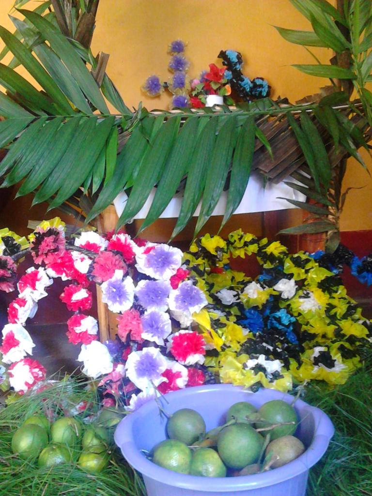 parte de las tradiciones del Día de los Santos en nuestro municipio de San Miguel Tucurú,Alta Verapaz