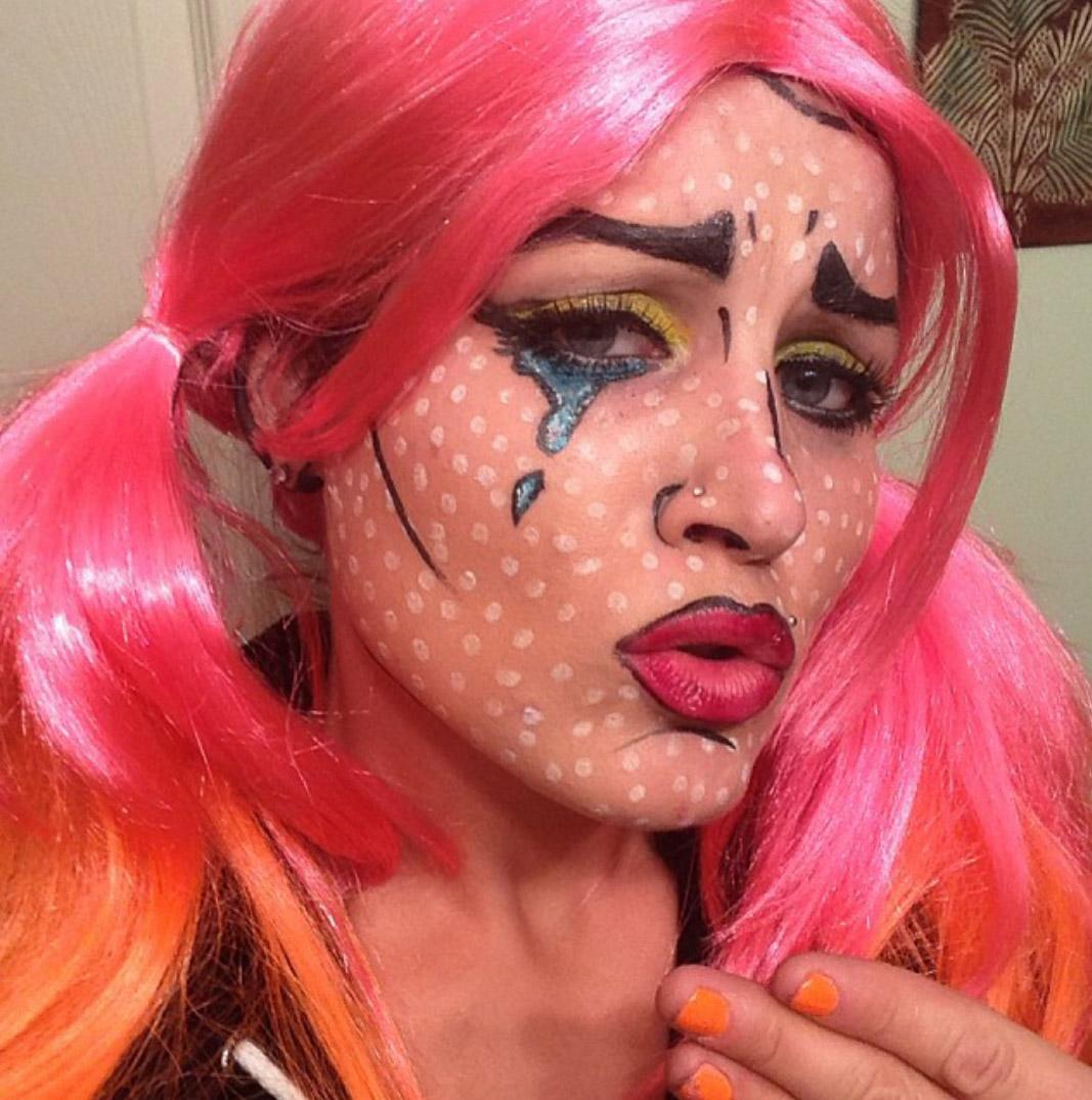 ECBDProject's tweet photo. #HappyHalloweenWeekend  #comiccon #comic #halloweenmakeup #facemakeup #halloween https://t.co/UrMw7WV9Hz