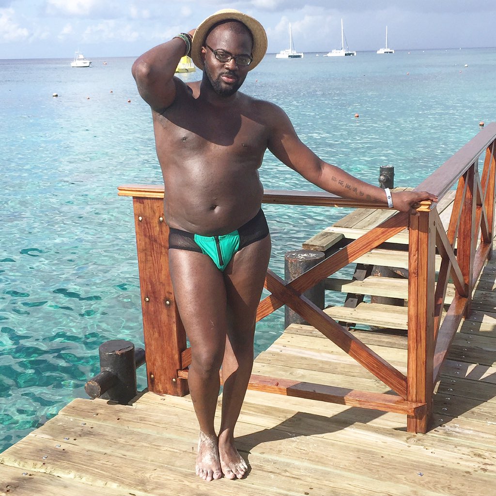 PrestonMitchum's tweet photo. #BreakTheInternet. For a while, I was uncomfortable showing my skin. Never again. Live in your truth. #JustThick https://t.co/Z3YSVr87gf