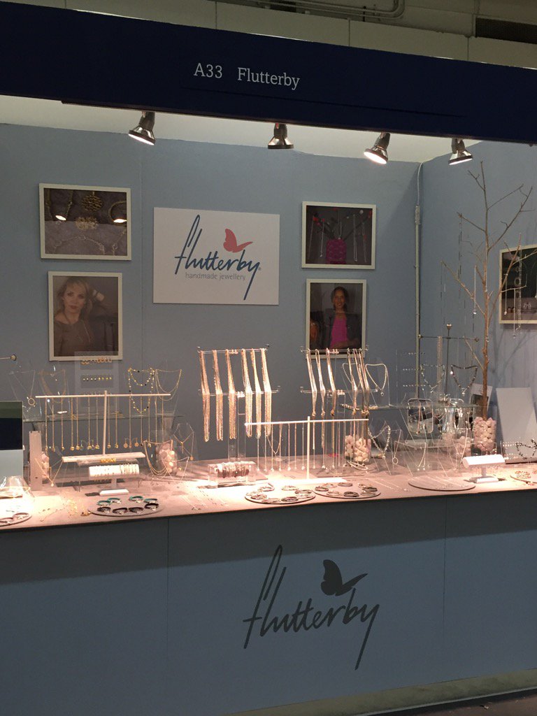 Getting ready for start of Spirit of Christmas tomorrow! Stand A33 <a href="/SpiritFairs/">Spirit Fairs</a> <a href="/FlutterbyOnline/">Flutterby Jewellery</a> @hangaroundart