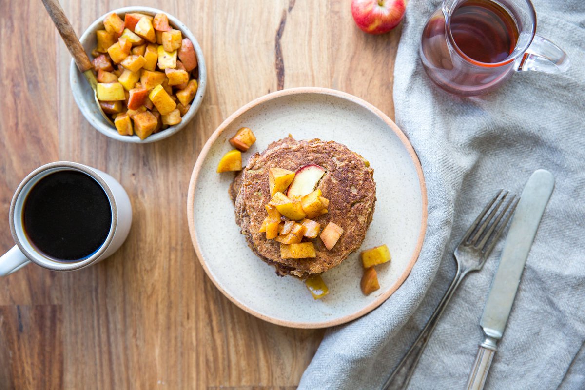 NatalieGantz's tweet photo. {New post!} Apple &amp; pecan pancakes: https://t.co/lnkQoRR6cP #glutenfree #dairyfree #pancakes #fallrecipes https://t.co/KnmIqwjMY4