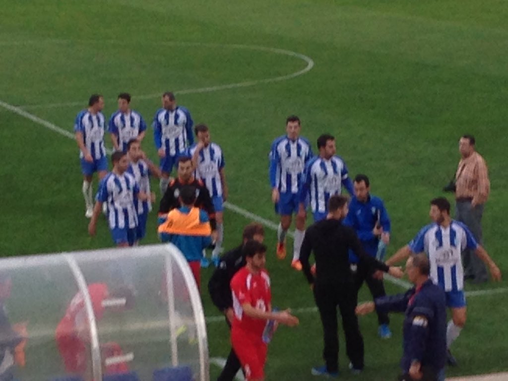 JumillaCD's tweet photo. Final en jumilla! Nos colocamos lideres de preferente @treceraG13 https://t.co/9LtD8awQbp